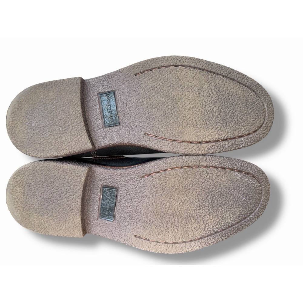 Lucky Brand Men's Chelsea Black Leather Ankle Boot Sz 9 NWOT - Picture 7 of 7